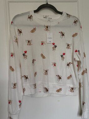 Z Supply Lounge Top - Dog Print